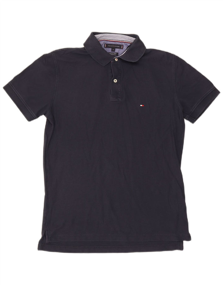 Polo da uomo vestibilità regolare Tommy Hilfiger blu navy medio