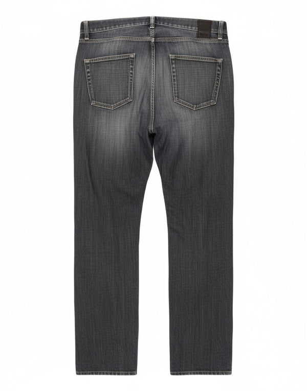 Jeans dritti da uomo Hugo Boss W35 L34 cotone blu