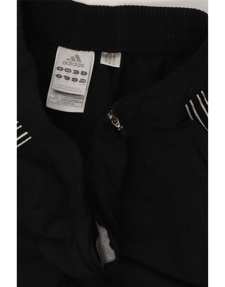 Pantaloni da tuta da donna Adidas UK 14 Medium Nero Poliestere