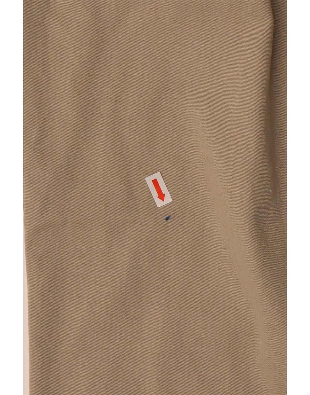 MARKS & SPENCER Pantaloni chino con pegging da uomo blu Harbour W40 L31 Marrone