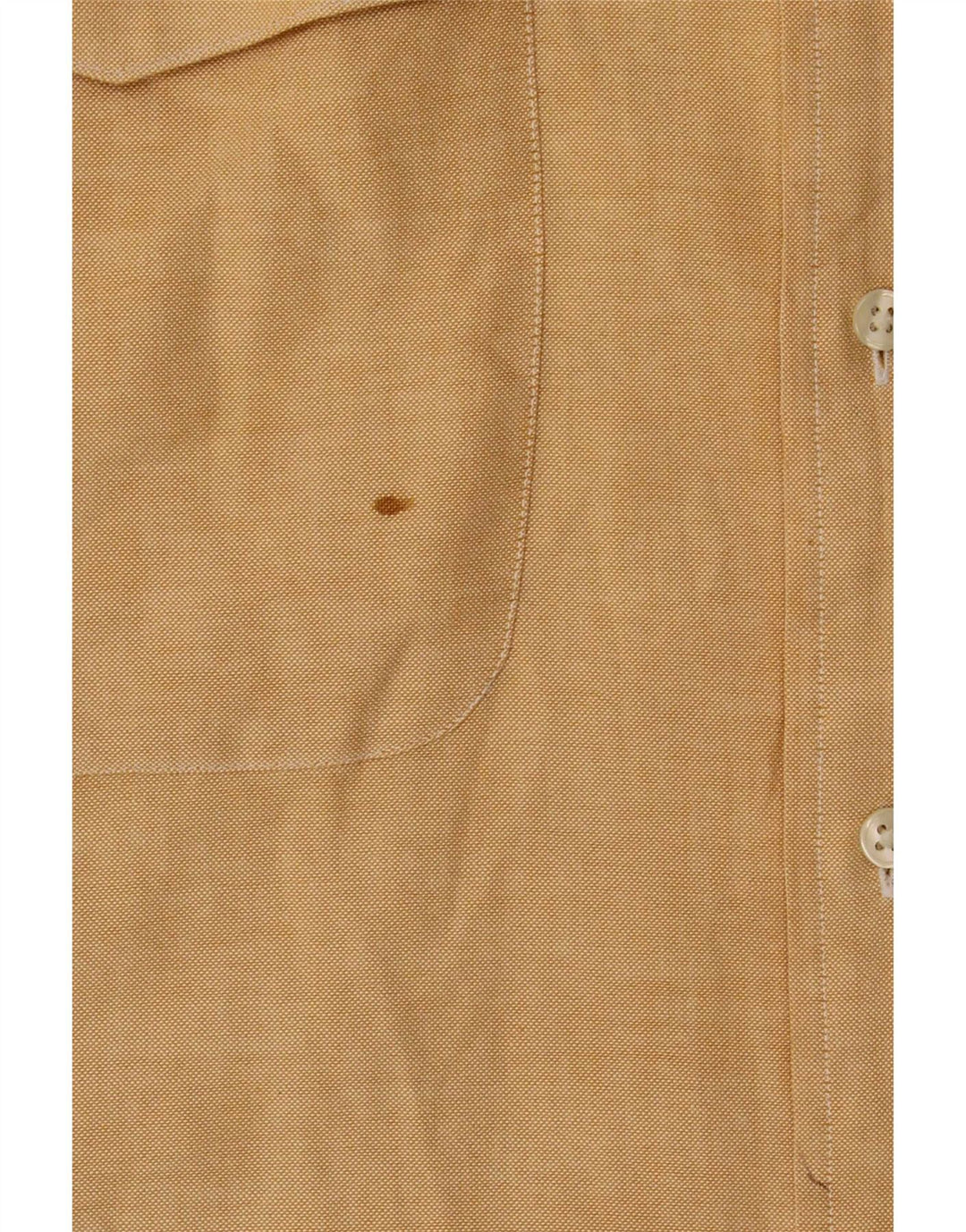 Camicia da uomo Tommy Hilfiger grande in cotone giallo