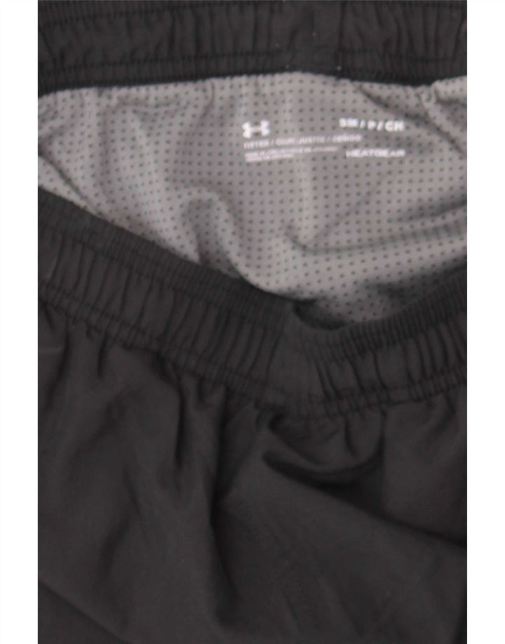 Pantaloncini sportivi da uomo Under Armour piccoli in poliestere nero