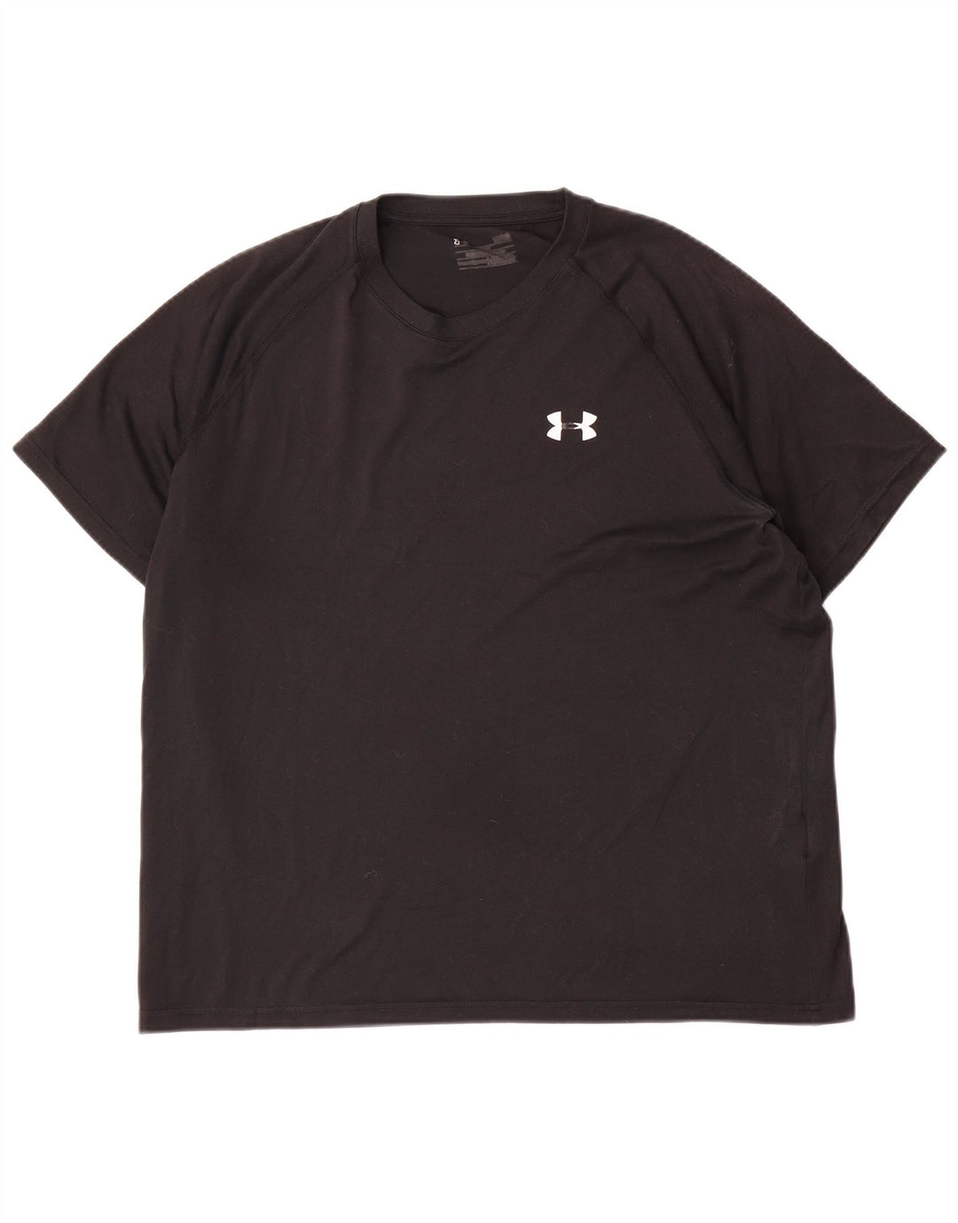 T-shirt da uomo Under Armour grande nera