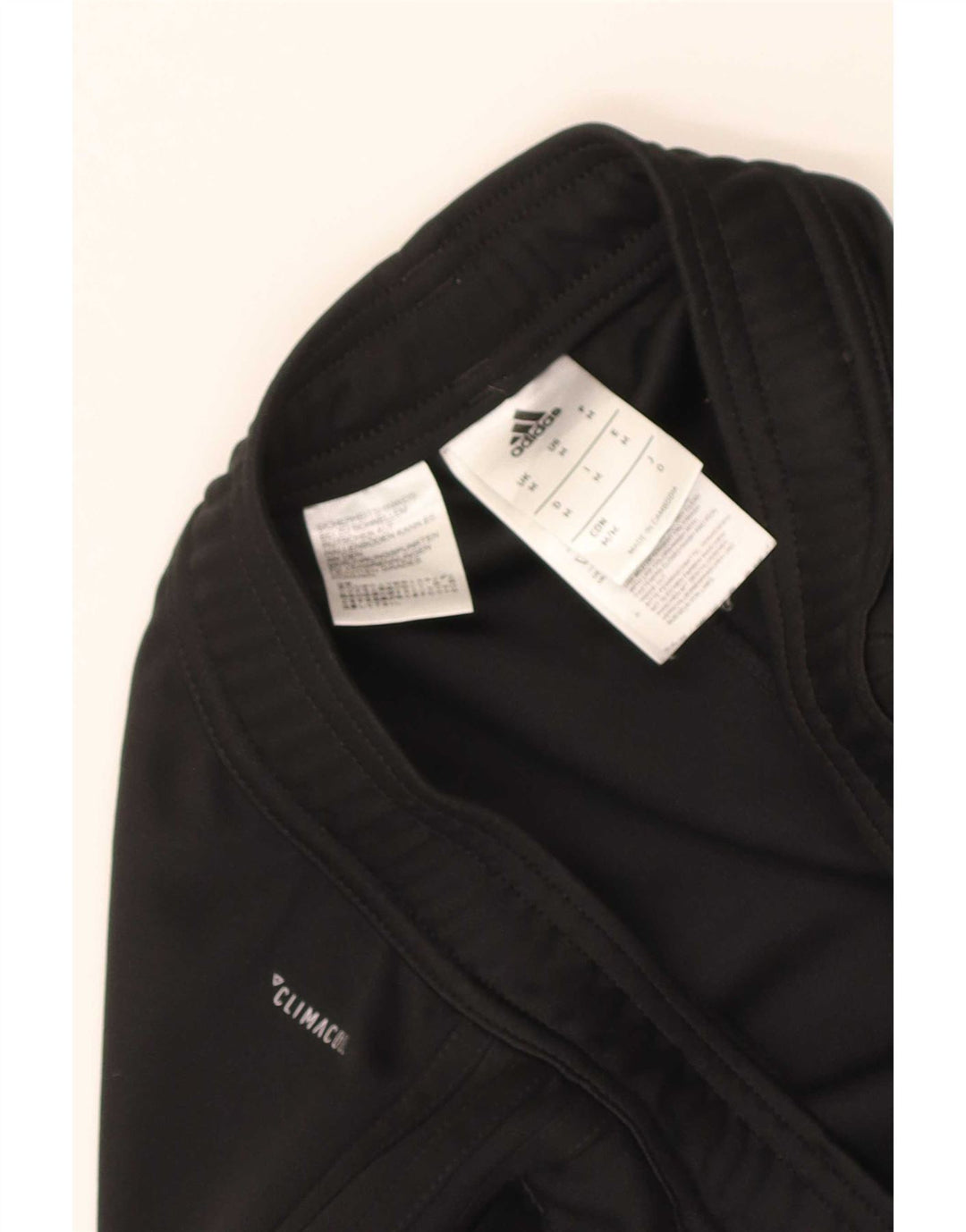 Pantaloni da tuta Adidas Climacool da uomo medio poliestere nero