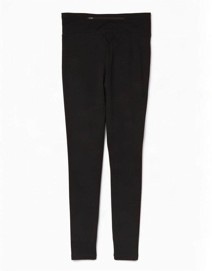 Leggings grafici Nike Dri Fit da donna UK 12 medio nero poliestere
