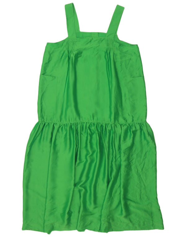 Topshop Womens Sundress UK 18 XL Green