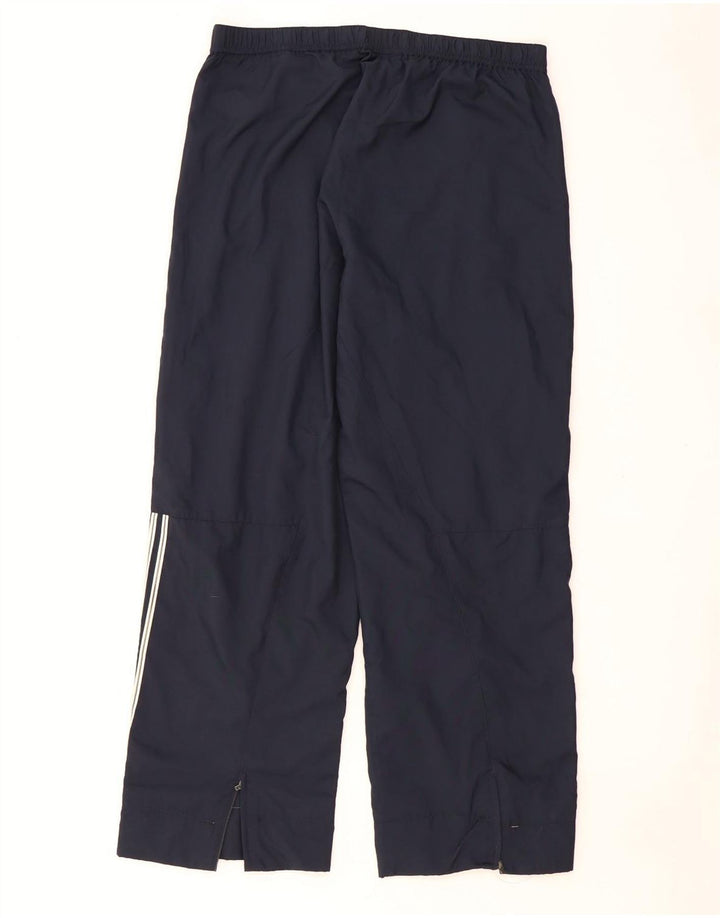 Pantaloni da tuta da donna ADIDAS UK 16 Large in poliestere blu navy