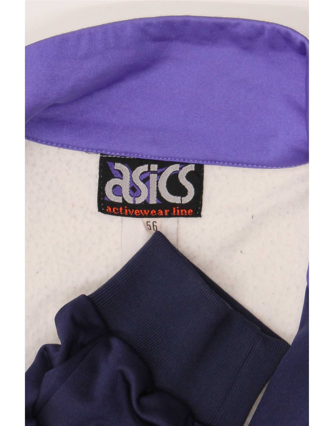 Giacca sportiva da uomo con grafica Asics IT 56 XL Blu navy Colourblock