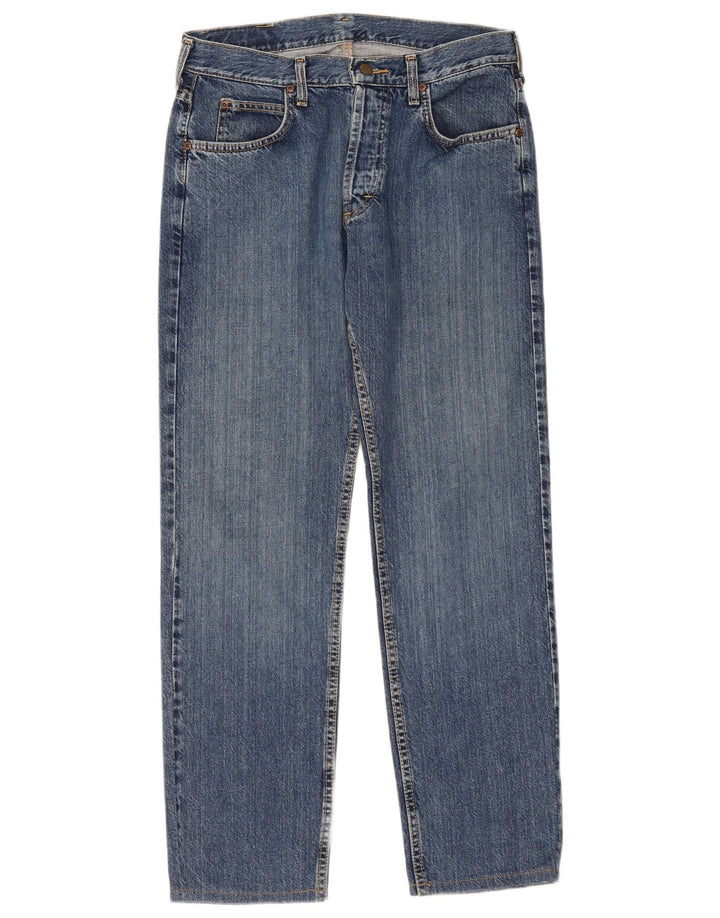 Jeans dritti da uomo Lee Seattle W33 L31 cotone blu