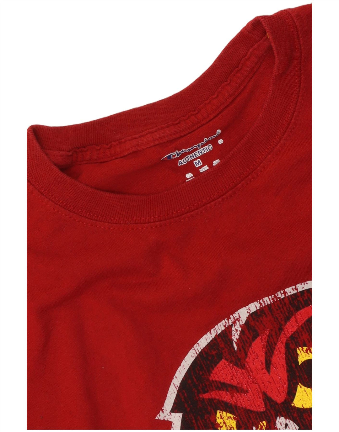 T-shirt grafica da uomo Champion Top rossa media