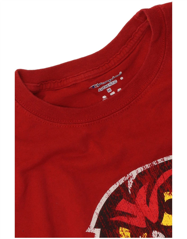 T-shirt grafica da uomo Champion Top rossa media