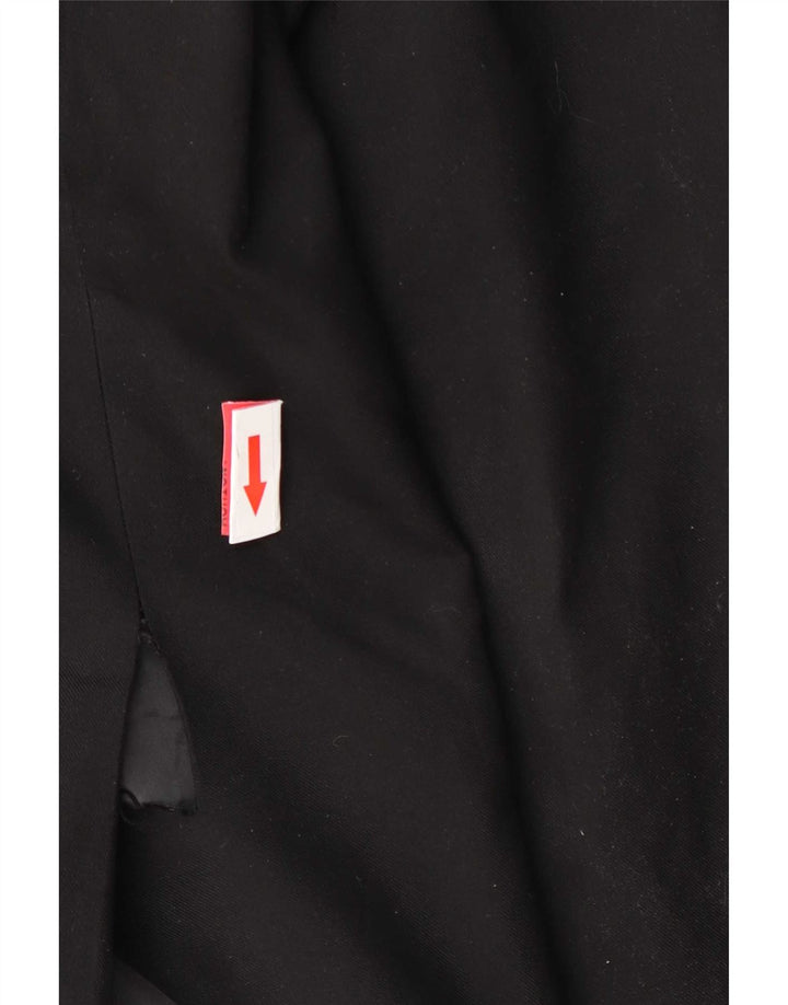 Giacca blazer a 2 bottoni da uomo Marks & Spencer UK 40 poliestere nero medio