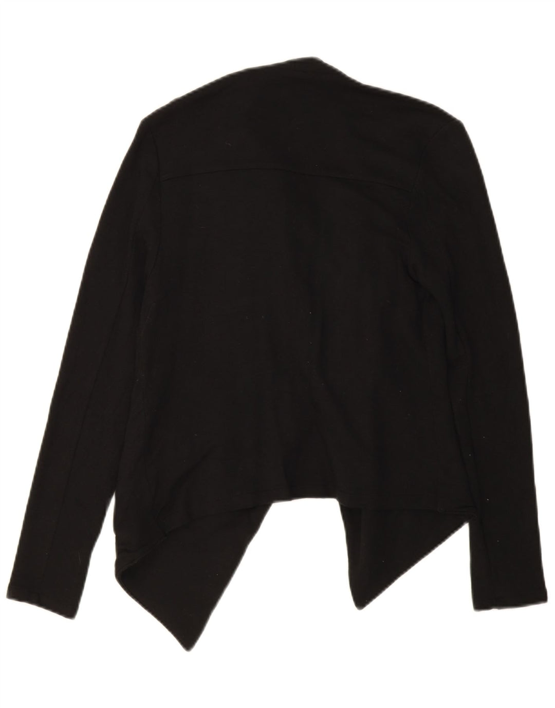 MOSSIMO Womens Open Blazer Jacket UK 6 XS Black Rayon Vintage Mossimo and Second-Hand Mossimo from Messina Hembry 