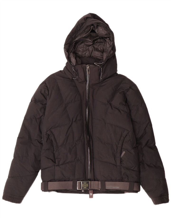 Giacca imbottita con cappuccio da uomo Helly Hansen UK 38 nylon nero medio