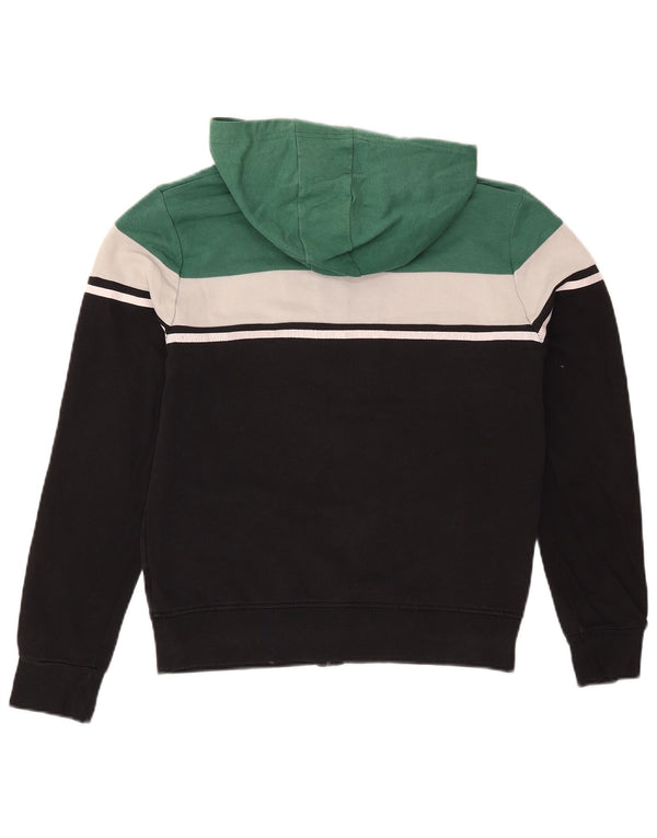 Maglione con cappuccio e zip per ragazzi Ellesse 13-14 anni color block nero