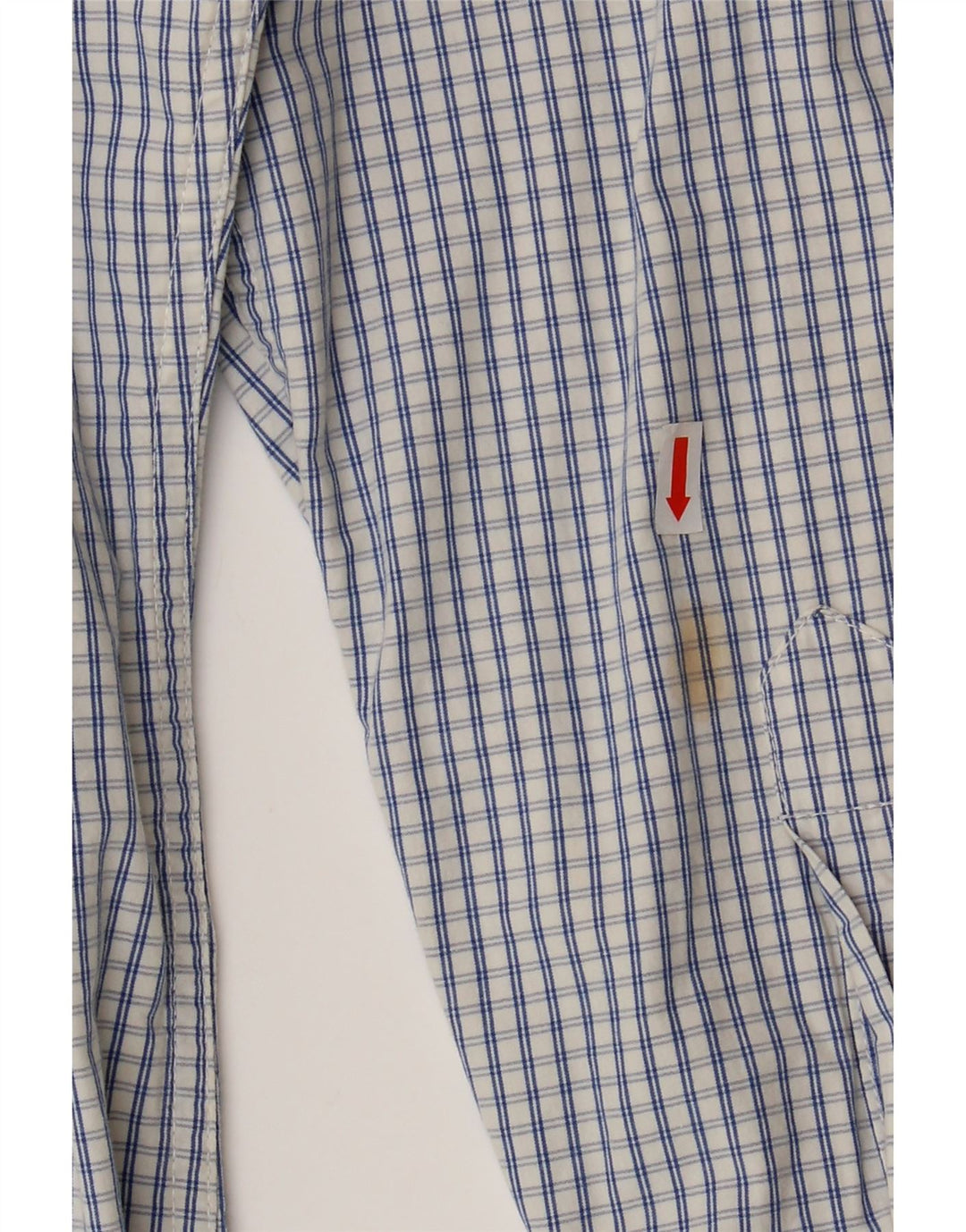 Camicia da uomo HOLLISTER XL in cotone a quadri blu