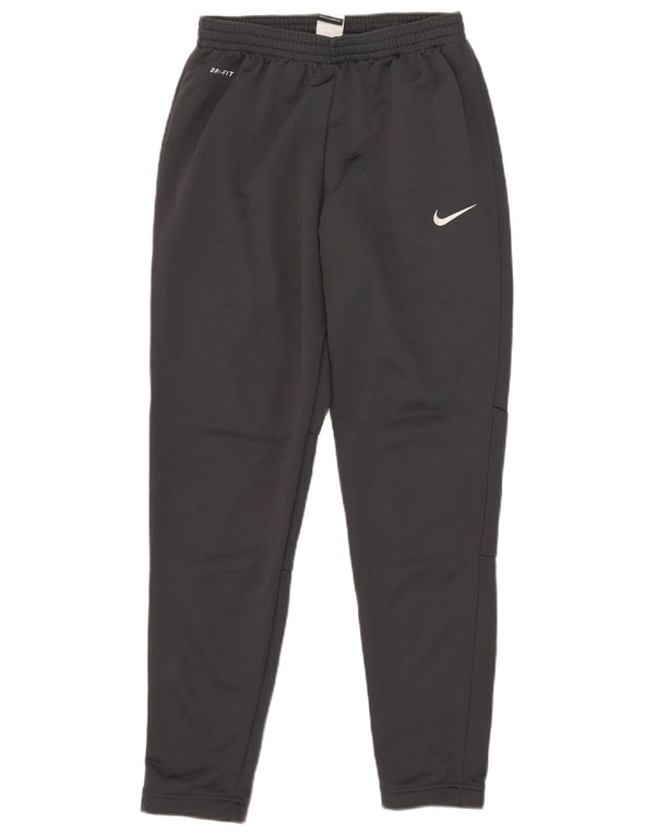 Pantaloni da tuta Nike Dri Fit da uomo piccoli in poliestere grigio