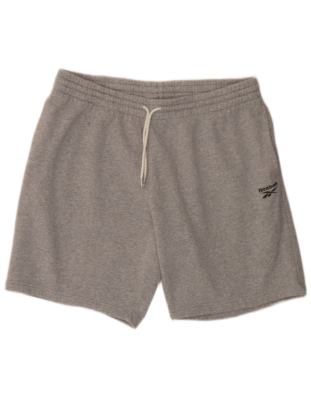 Pantaloncini sportivi Reebok da uomo 2XL in cotone chiazzato grigio