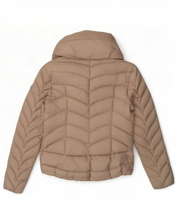 Giacca imbottita da donna Guess UK 12 Beige medio in poliammide