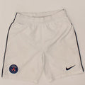 NIKE Boys Paris Saint- Germain Sport Shorts 10-11 Years Medium White Vintage Nike and Second-Hand Nike from Messina Hembry 