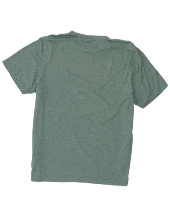 Puma T-shirt grafica da uomo Top grande in poliestere chiazzato verde