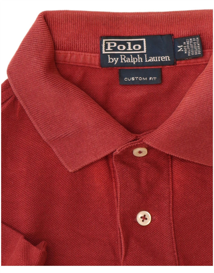 Polo Ralph Lauren da uomo su misura Polo in cotone rosso medio