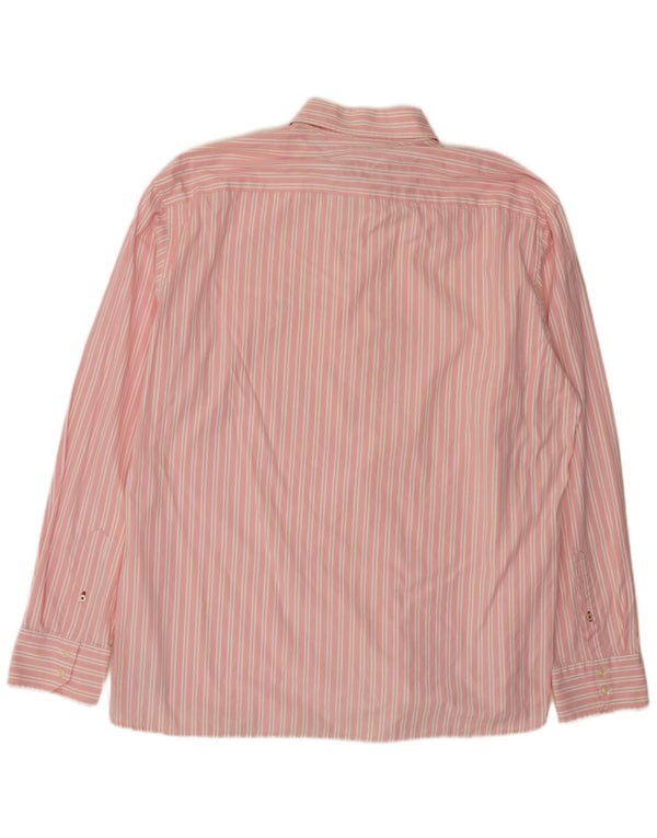 Camicia da uomo Tommy Hilfiger 2XL Gessato rosa