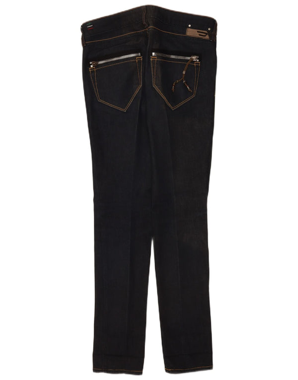 Jeans skinny da donna Diesel a vita bassa W28 L32 in cotone blu navy