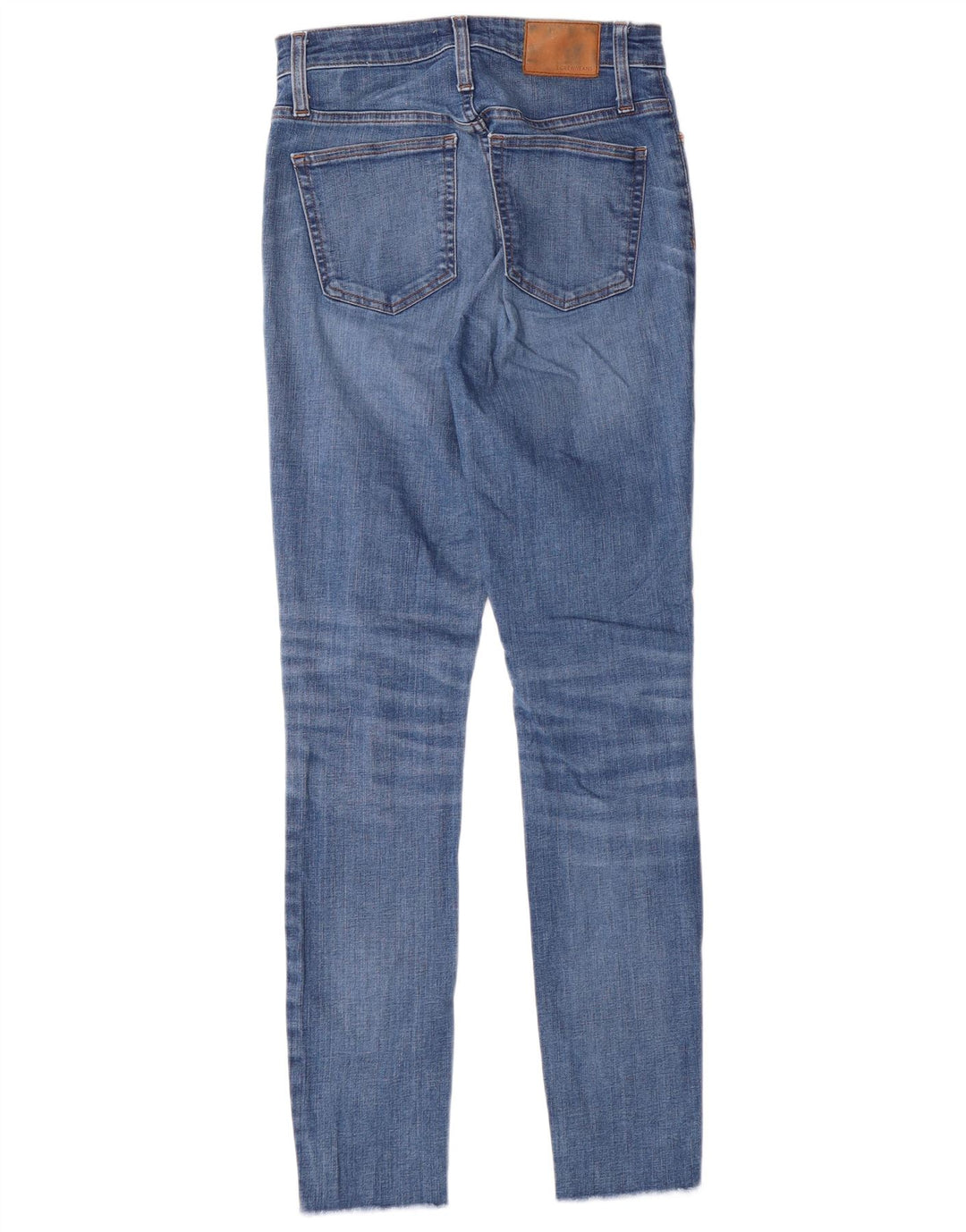 J. CREW Jeans skinny effetto invecchiato da donna W27 L30 Blu