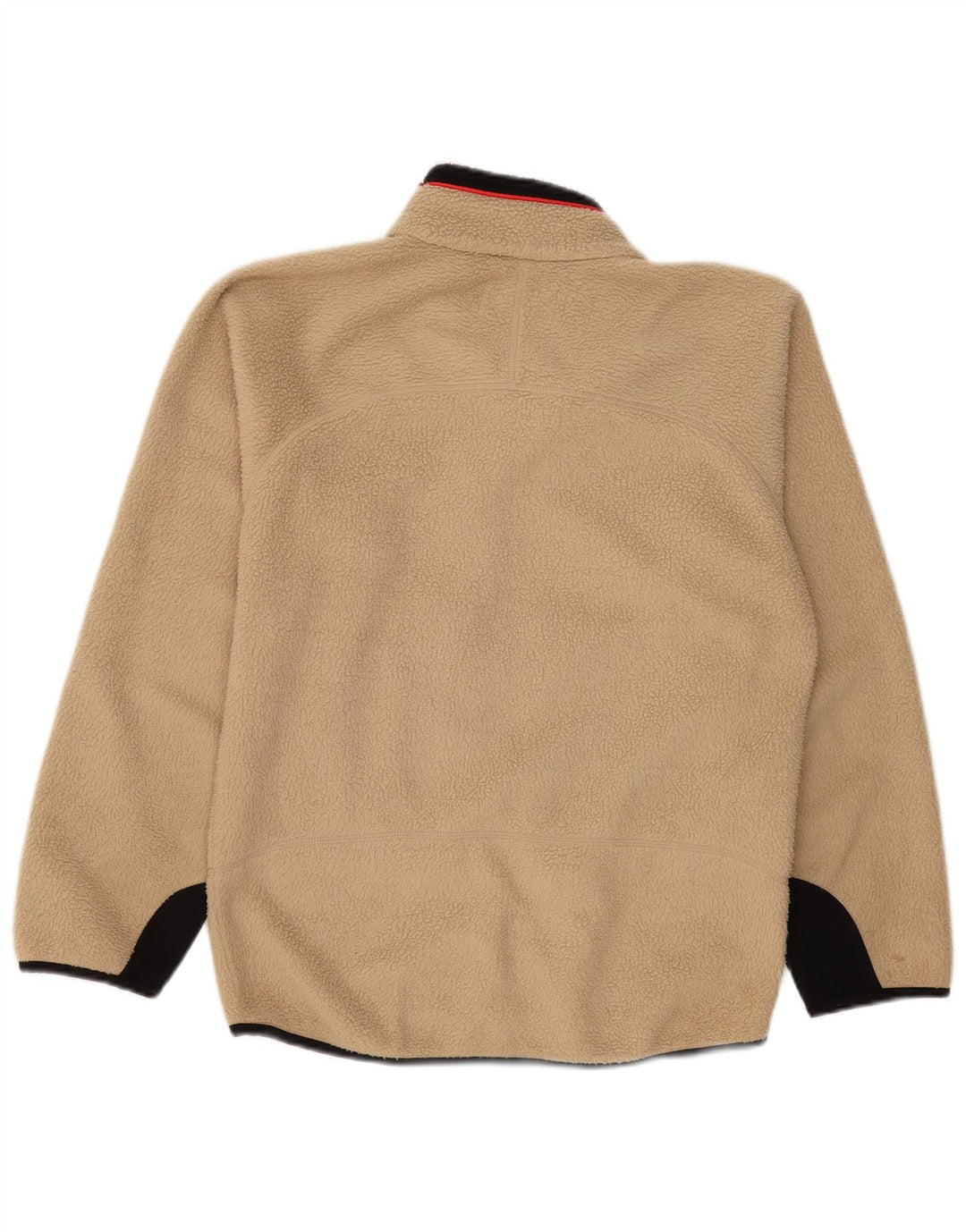Giacca in pile da uomo FILA UK 36 Small Beige Colourblock Poliestere