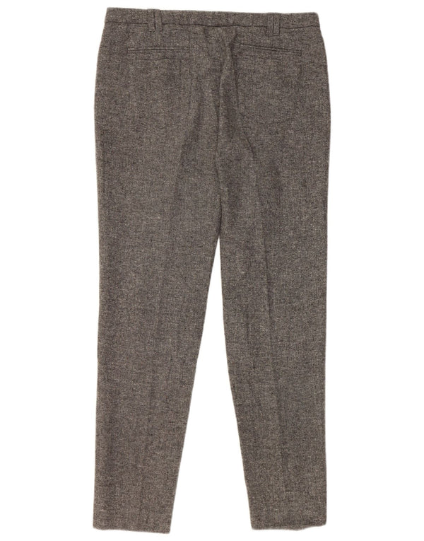 Pantaloni chino slim da donna Armani W29 L29 poliestere grigio
