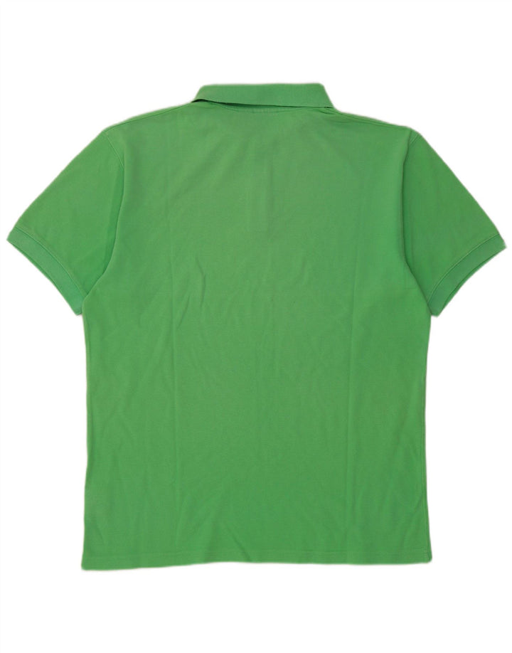 Polo da uomo Helly Hansen grande in cotone verde