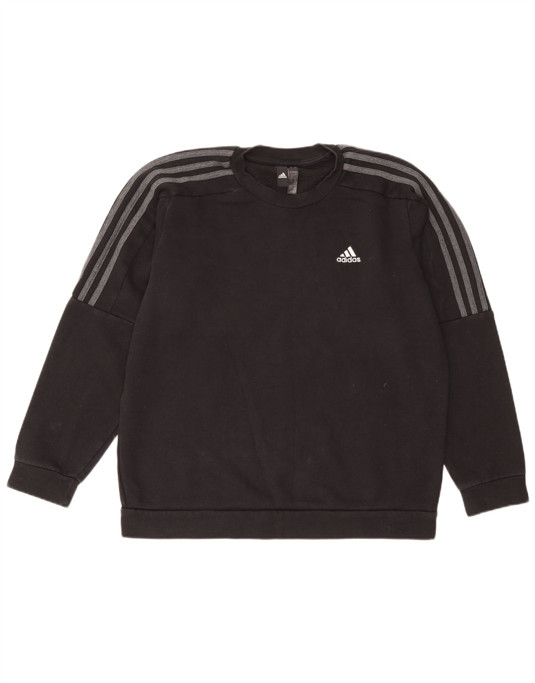 Felpa Adidas Uomo Maglione Medio Nero Cotone