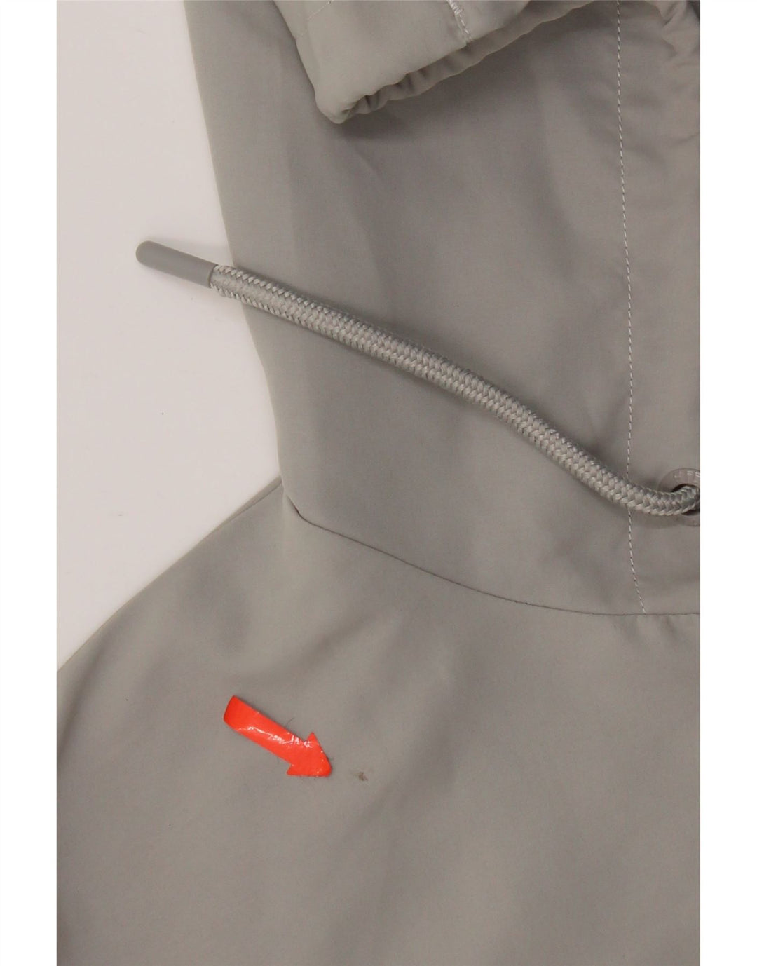 Maglione con cappuccio e zip da uomo Fila piccolo in poliestere color block grigio