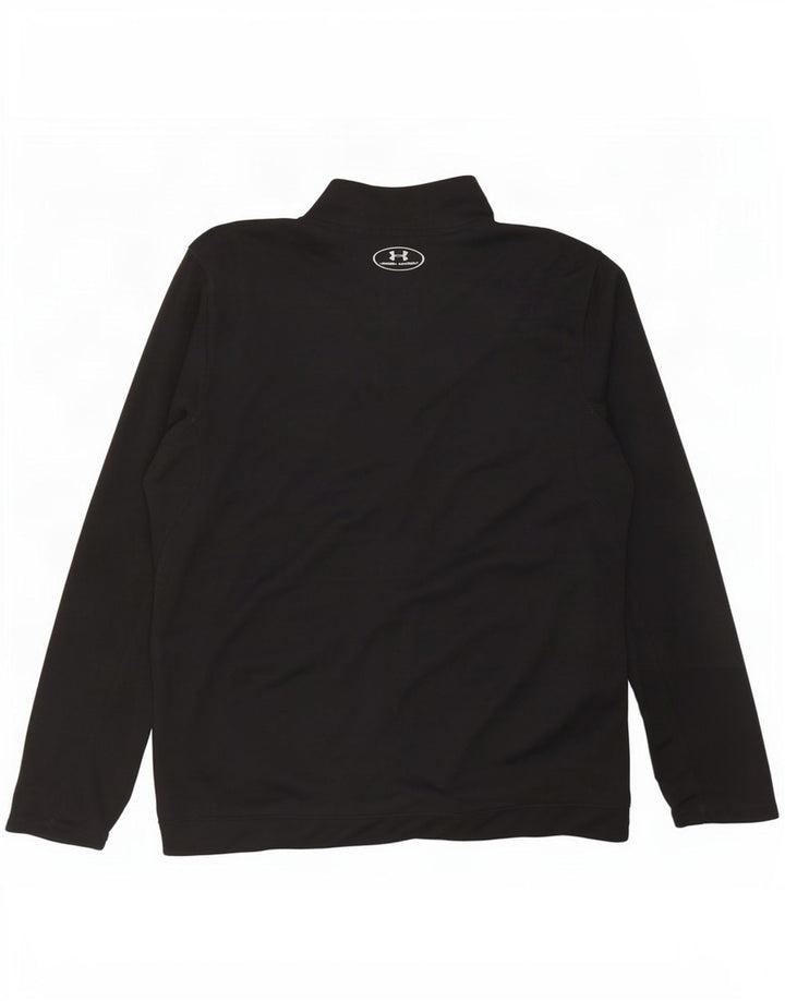 Giacca da ginnastica da uomo Under Armour XL nera in poliestere