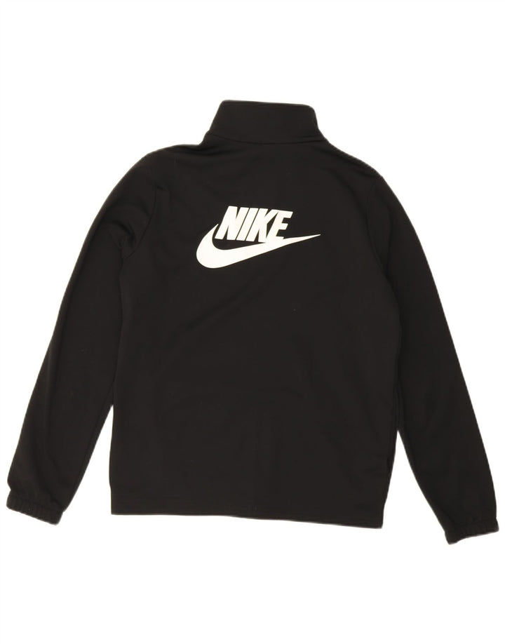 Giacca da ginnastica grafica da ragazzo Nike 13-14 anni XL poliestere nero