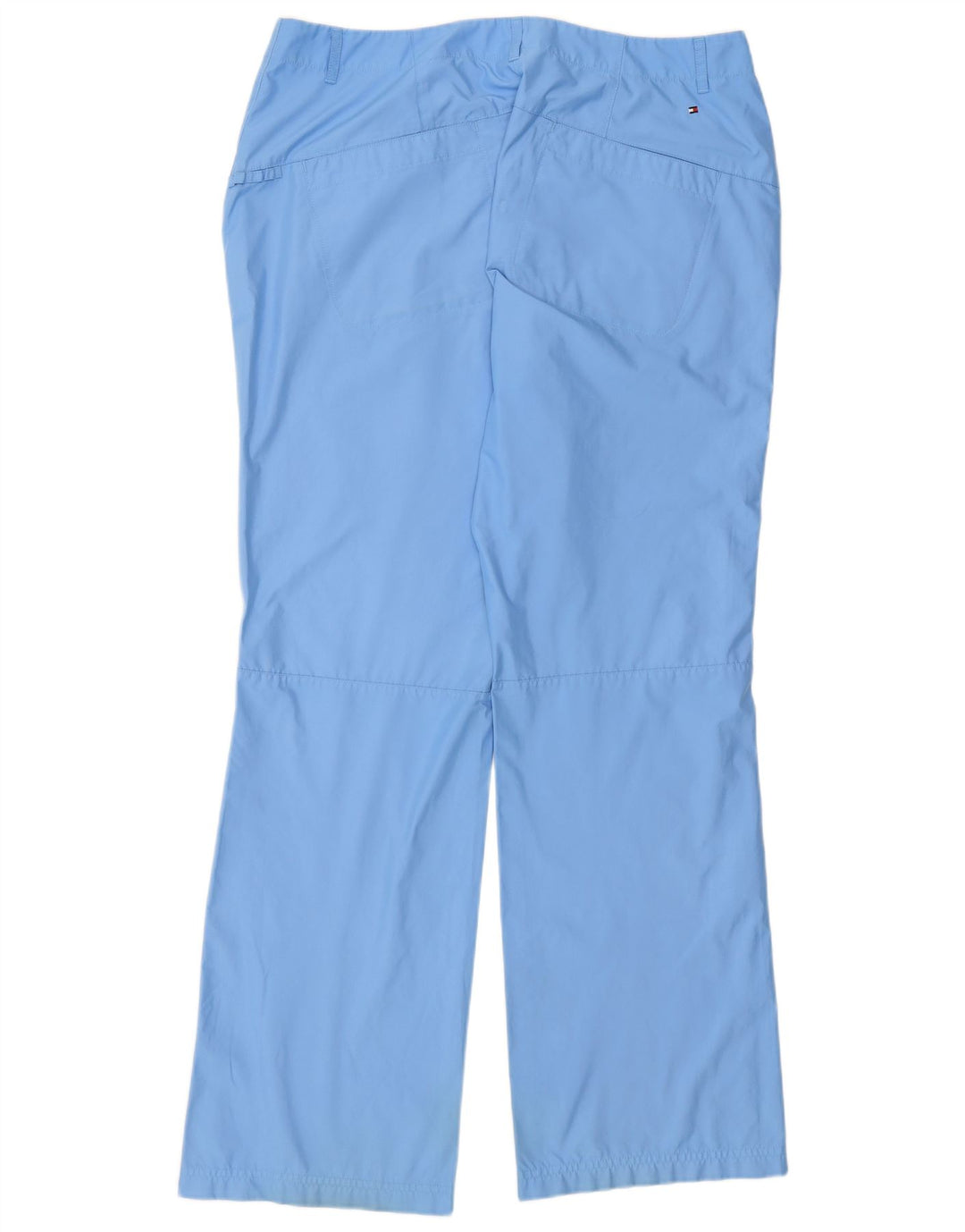 Pantaloni chino bootcut da golf da donna Tommy Hilfiger XL W36 L31 poliestere blu