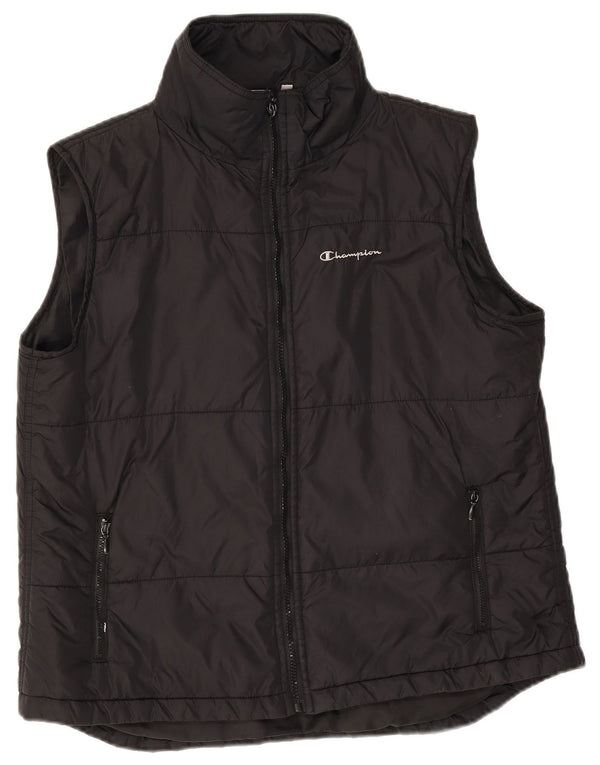 Gilet imbottito da donna Champion UK 18 XL nylon nero