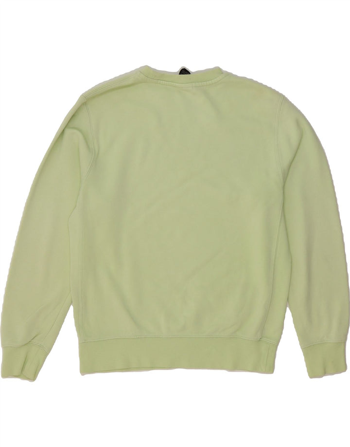 NIKE Womens Oversized Sweatshirt Jumper UK 10 Small Green Cotton Vintage Nike and Second-Hand Nike from Messina Hembry 