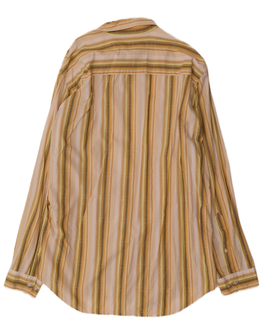 Camicia da uomo Marlboro Classics 2XL a righe gialle