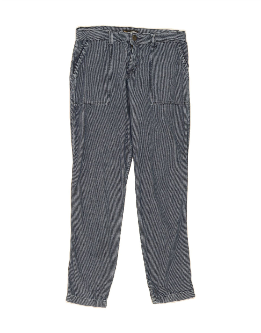 LEE Womens Mid Rise Regular Fit Chino Trousers US 8 Medium W30 L28 Blue Vintage Lee and Second-Hand Lee from Messina Hembry 