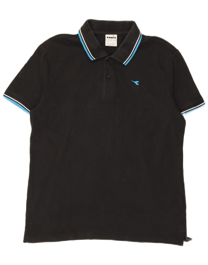 Polo DIADORA Uomo XL Cotone Nero