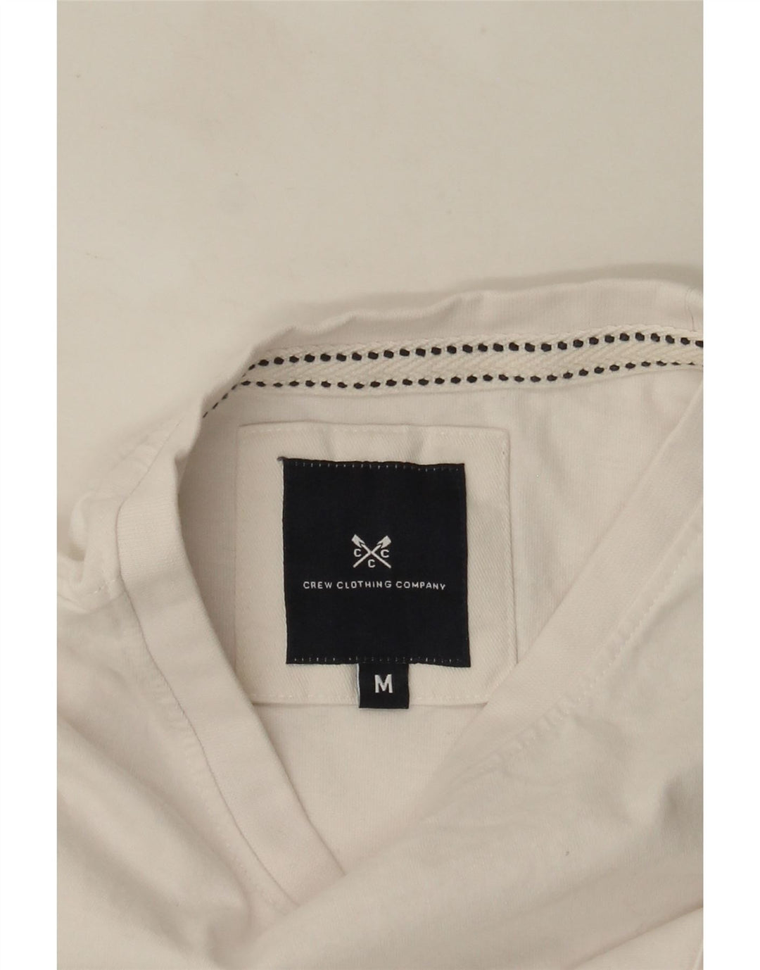 Crew Clothing T-shirt da uomo Top bianca media