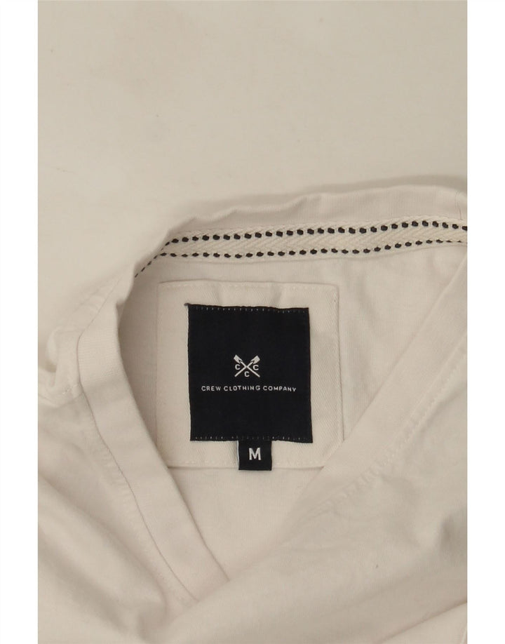 Crew Clothing T-shirt da uomo Top bianca media