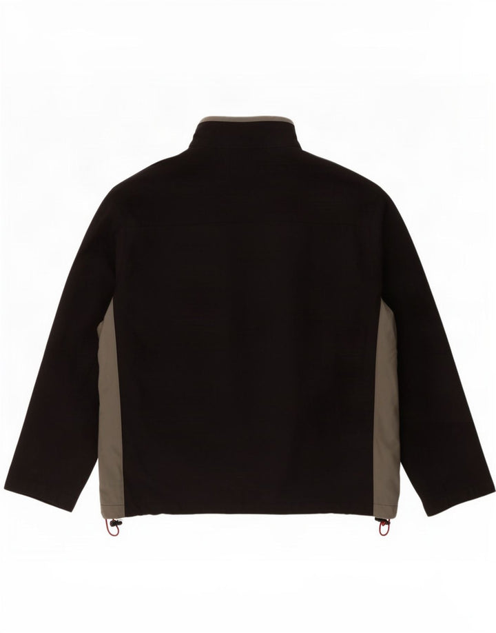 Giacca da tuta da uomo Gap XL in nylon color block nero