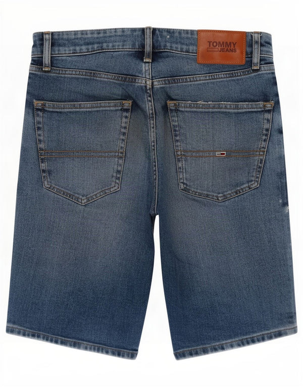 Tommy Hilfiger Mens Denim Shorts Small W29 Blue Cotton