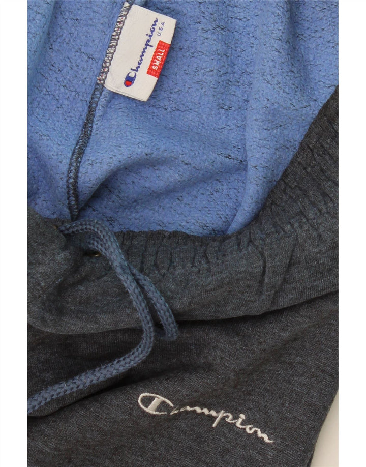 Pantaloni da tuta da uomo CHAMPION Small in cotone blu