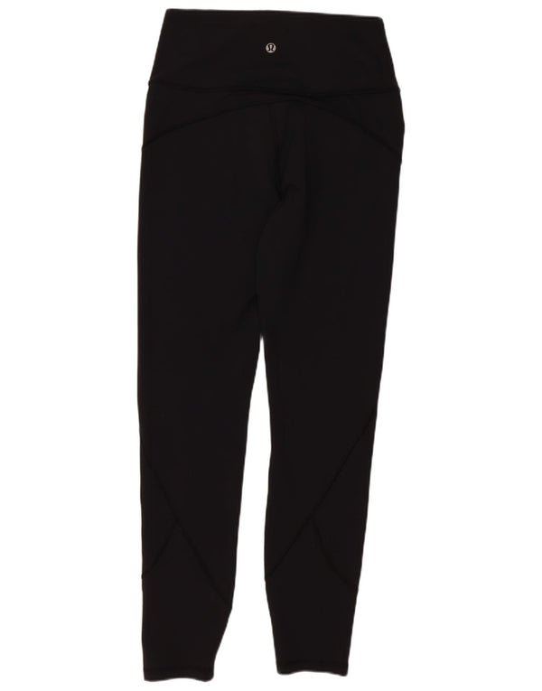 Leggings corti da donna Lululemon US 6 medio nero