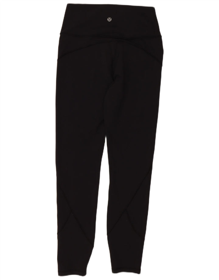 Leggings corti da donna Lululemon US 6 medio nero
