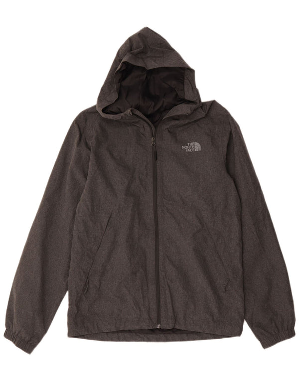 Giacca antipioggia da uomo con cappuccio The North Face UK 36 Small Grigio Poliestere